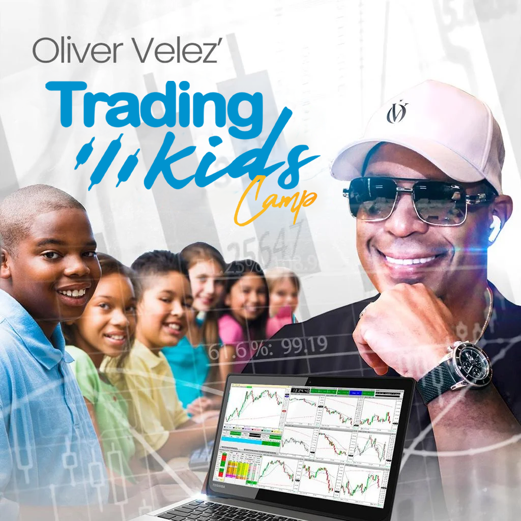 Trading Kids Illustration