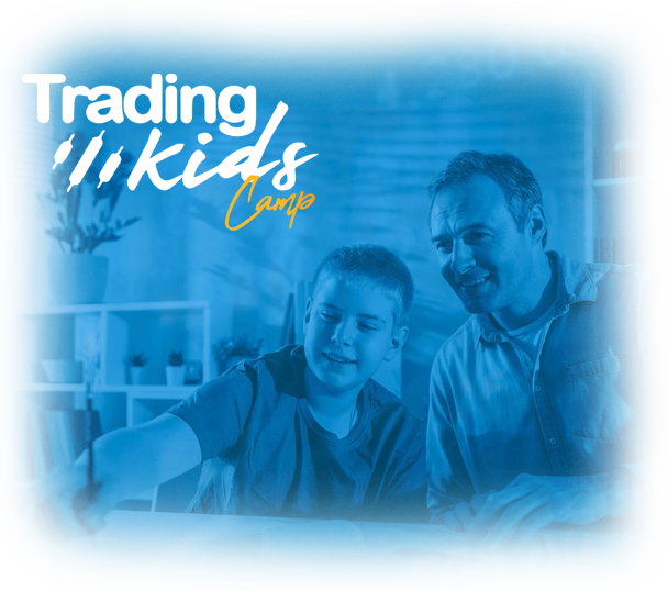 Trading Kids Illustration